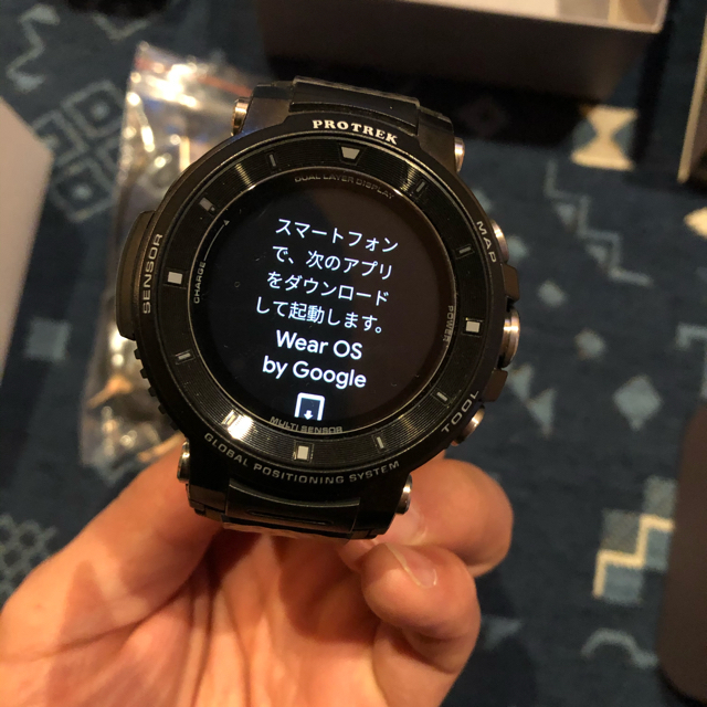 CASIO PRO TREK Smart WSD-F30 ブラック