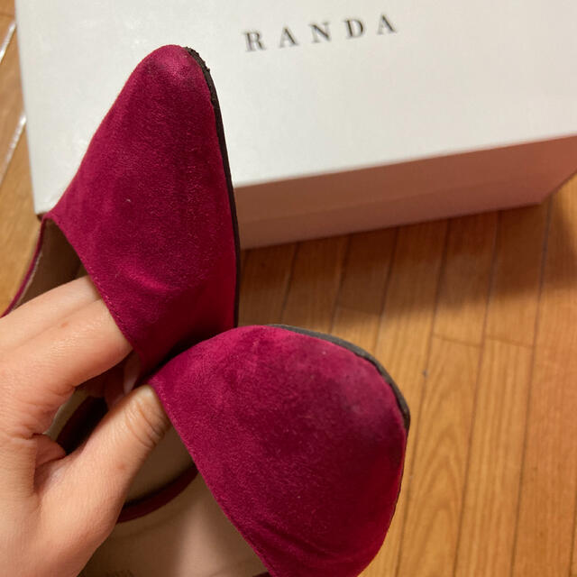 RANDA(ランダ)のRANDA♡スエードパンプス レディースの靴/シューズ(ハイヒール/パンプス)の商品写真