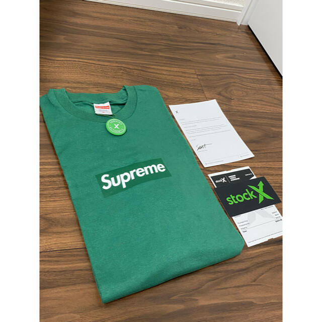 L Box Logo L/S Tee Light Pine