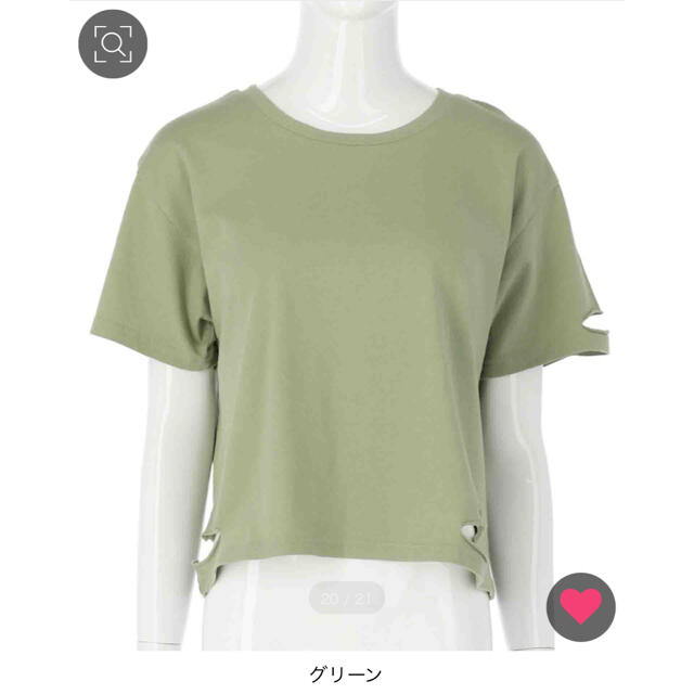 ANAP(アナップ)の新品タグ付き ANAP 半袖ダメージTシャツ レディースのトップス(Tシャツ(半袖/袖なし))の商品写真