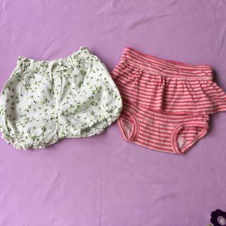 ギャップ(GAP)の GAP かぼちゃパンツ 花柄  60(パンツ)