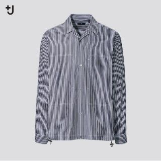 ユニクロ(UNIQLO)の+J スーピマコットンオーバーサイズシャツブルゾン(シャツ)