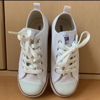 コンバース(CONVERSE)のコンバース❤︎白スニーカー(スニーカー)