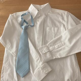 シャツとネクタイ　サイズ150 男子(ドレス/フォーマル)
