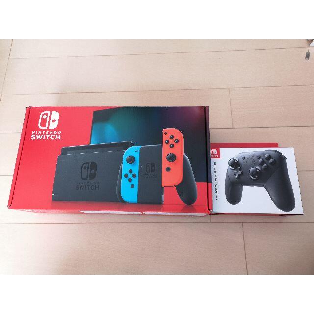 任天堂 switch 本体 proコン ほぼ新品 nintendo スイッチ