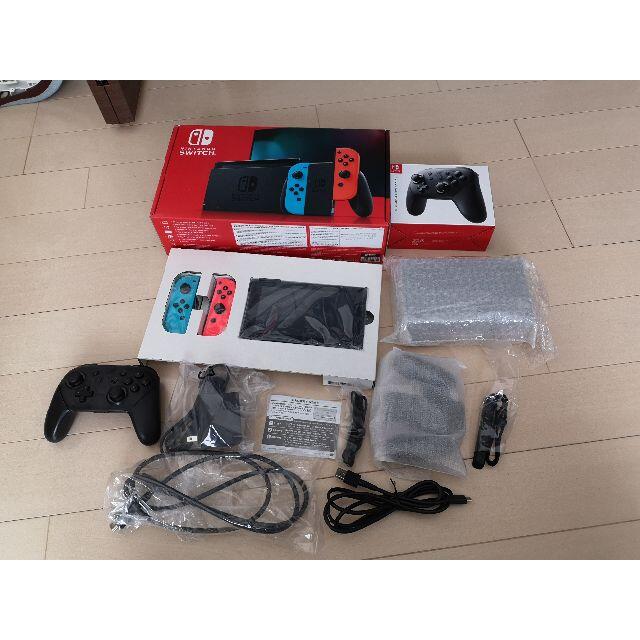 任天堂 switch 本体 proコン ほぼ新品 nintendo スイッチ