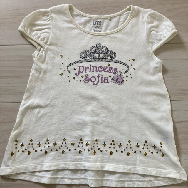 UNIQLO(ユニクロ)のUNIQLO 120Tシャツ キッズ/ベビー/マタニティのキッズ服男の子用(90cm~)(Tシャツ/カットソー)の商品写真