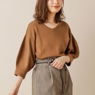 ナチュラルクチュール(natural couture)のむう様専用✨前後2wayバルーンニット2点+テレコT(ニット/セーター)