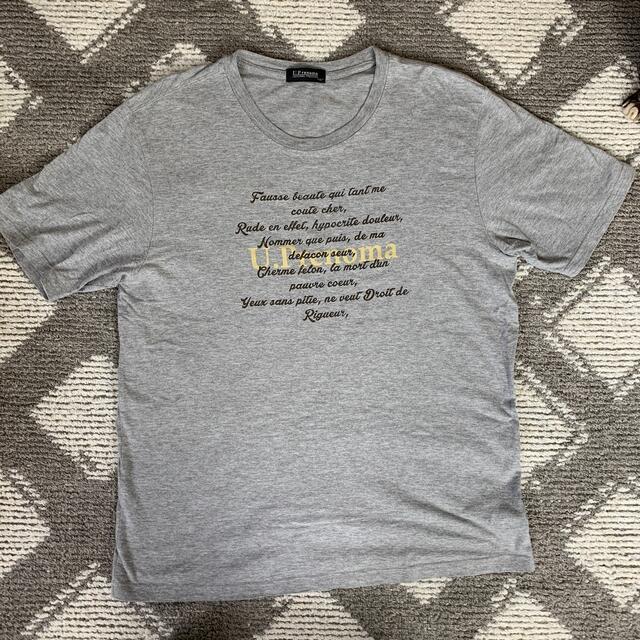 プリント Tシャツ グレー メンズ ティーシャツ LL メンズのトップス(Tシャツ/カットソー(半袖/袖なし))の商品写真
