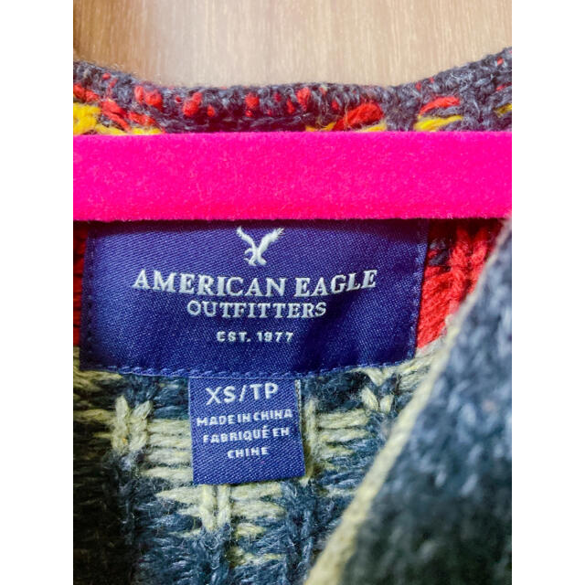 American Eagle(アメリカンイーグル)のアメリカンイーグル ニットパーカー メンズのトップス(ニット/セーター)の商品写真