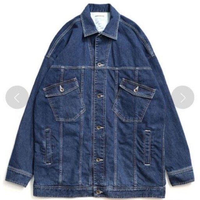 Gジャン/デニムジャケット未使用 SHAREEF BIG DENIM JACKET