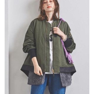 ユナイテッドアローズ(UNITED ARROWS)のザ  リラクス  モッズコート MA1(ブルゾン)