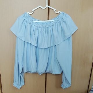 レトロガール(RETRO GIRL)の【RETRO GIRL】sizeM　長袖　オフショルブラウス(シャツ/ブラウス(長袖/七分))