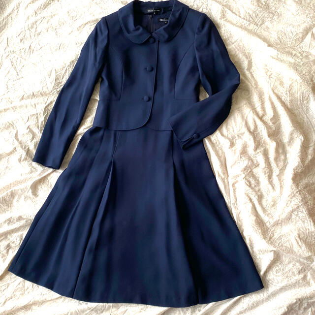 CREA by SOIR PERLE お受験スーツ 濃紺 新品入荷 noxcapital.de