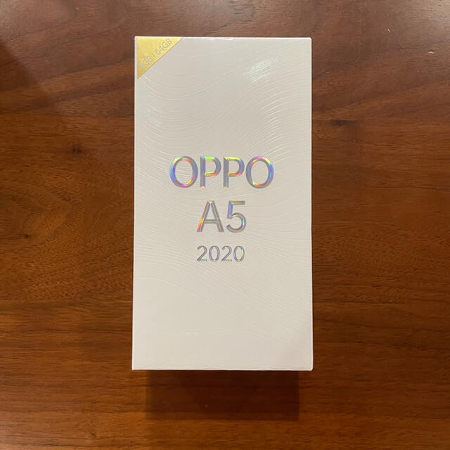 OPPO(オッポ)のSIMフリー oppo A5 2020 ブルー スマホ/家電/カメラのスマートフォン/携帯電話(スマートフォン本体)の商品写真