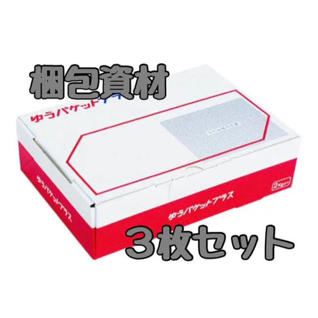 郵便局 ゆうパケットプラス 専用BOX 梱包資材 新品 送料無料 3枚セット