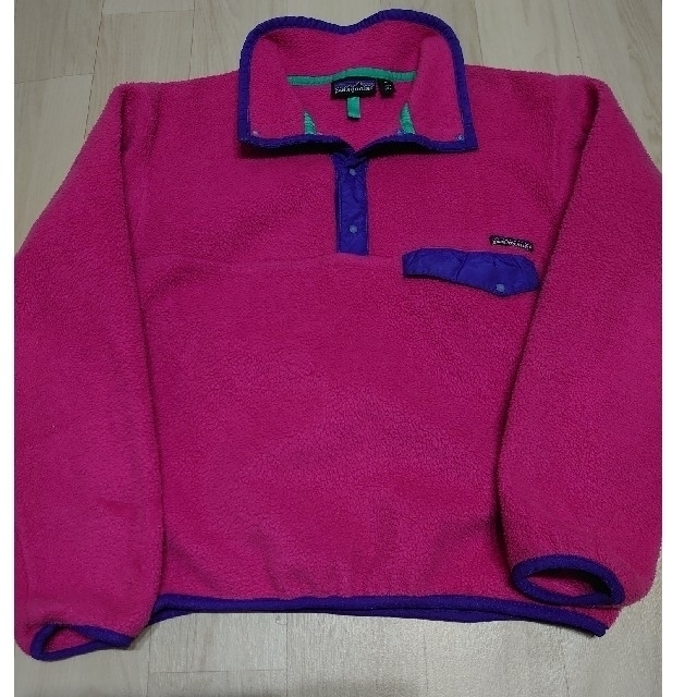 patagonia - patagonia パタゴニア シンチラ スナップT ピンク S USA製