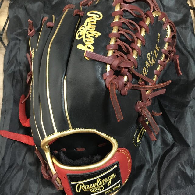 Rawlings(ローリングス)の【美品　屋外未使用】ローリングスHOH軟式内野用グローブ スポーツ/アウトドアの野球(グローブ)の商品写真