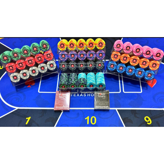EPT ポーカーチップ 300枚 即配送可能の通販 by Poker Goods 