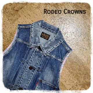 ロデオクラウンズ(RODEO CROWNS)のロデオクラウンズ デニムベスト(ベスト/ジレ)