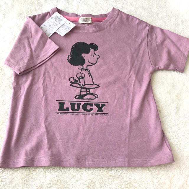 SNOOPY(スヌーピー)のスヌーピー   半袖Tシャツ キッズ/ベビー/マタニティのキッズ服女の子用(90cm~)(Tシャツ/カットソー)の商品写真