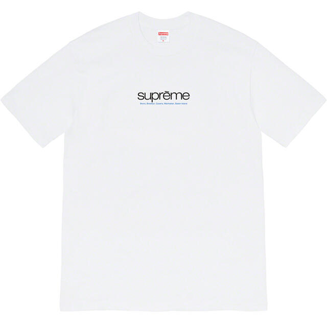 メンズsupreme five boroughs tee Sサイズ