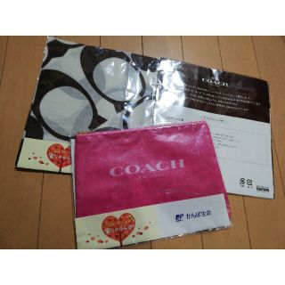 コーチ(COACH)のCOACH　ハンカチ２枚　ポーチ(ハンカチ)