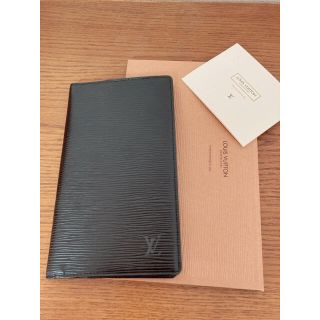 ルイヴィトン(LOUIS VUITTON)のルイヴィトン　黒の長財布（お札&カード財布）(長財布)