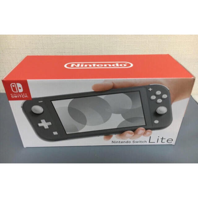 新品未開封品　Nintendo Switch Liteグレー