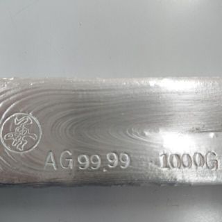 税込価格 純銀 SILVER1000 500.00g 銀インゴット1枚