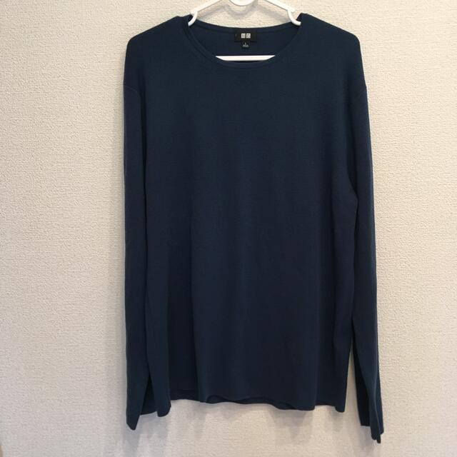 UNIQLO(ユニクロ)のユニクロ　ニット（メンズL） メンズのトップス(ニット/セーター)の商品写真