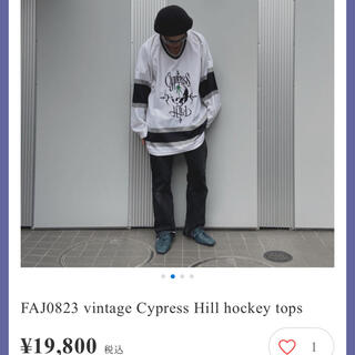 バブルス(Bubbles)のvintage cypress hill hockey tops(Tシャツ/カットソー(七分/長袖))