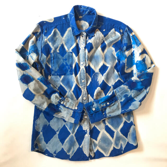 COMME des GARCONS(コムデギャルソン)のGETEMONTS  “愚者の服” セットアップ 青 メンズのジャケット/アウター(テーラードジャケット)の商品写真