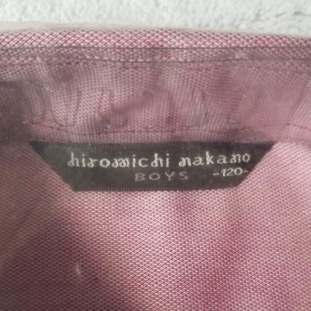 HIROMICHI NAKANO(ヒロミチナカノ)のワイシャツ　120cm　hiromichi nakano キッズ/ベビー/マタニティのキッズ服男の子用(90cm~)(ドレス/フォーマル)の商品写真