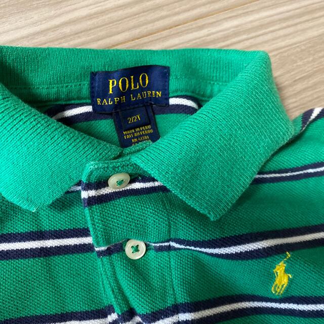 POLO RALPH LAUREN(ポロラルフローレン)のポロシャツ2枚　90 ポロ　ラルフローレン  キッズ/ベビー/マタニティのキッズ服男の子用(90cm~)(Tシャツ/カットソー)の商品写真