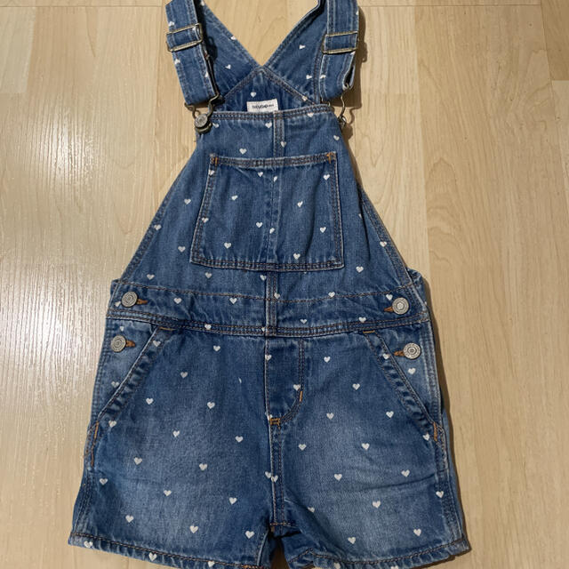 babyGAP(ベビーギャップ)のbaby Gap デニムサロペットオーバーオール　4years キッズ/ベビー/マタニティのキッズ服女の子用(90cm~)(パンツ/スパッツ)の商品写真