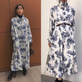 アメリ　NDRESSED AVA TURTLE NECK DRESS マキシ