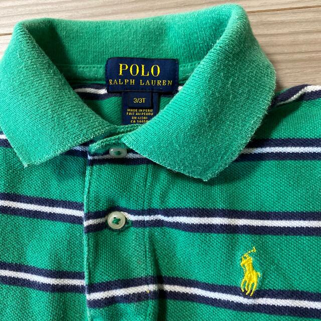 POLO RALPH LAUREN(ポロラルフローレン)のポロシャツ2枚　100 ポロ　ラルフローレン  キッズ/ベビー/マタニティのキッズ服男の子用(90cm~)(Tシャツ/カットソー)の商品写真