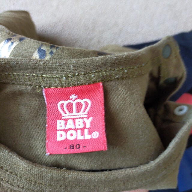 BABYDOLL(ベビードール)のbabyGAP　半袖　3枚セット　双子にも キッズ/ベビー/マタニティのベビー服(~85cm)(Ｔシャツ)の商品写真