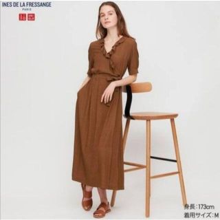 ユニクロ(UNIQLO)の新品 写真7枚掲載 UNIQLO イネスコラボ限定品サマーワンピ(ロングワンピース/マキシワンピース)