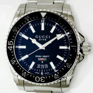 グッチ(Gucci)の保証書付　GUCCI G-Dive クォーツ　YA136301　(腕時計(アナログ))