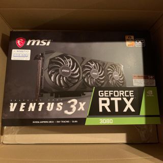 MSI GeForce RTX 3080 VENTUS 3X 10G OC 3枚(PCパーツ)