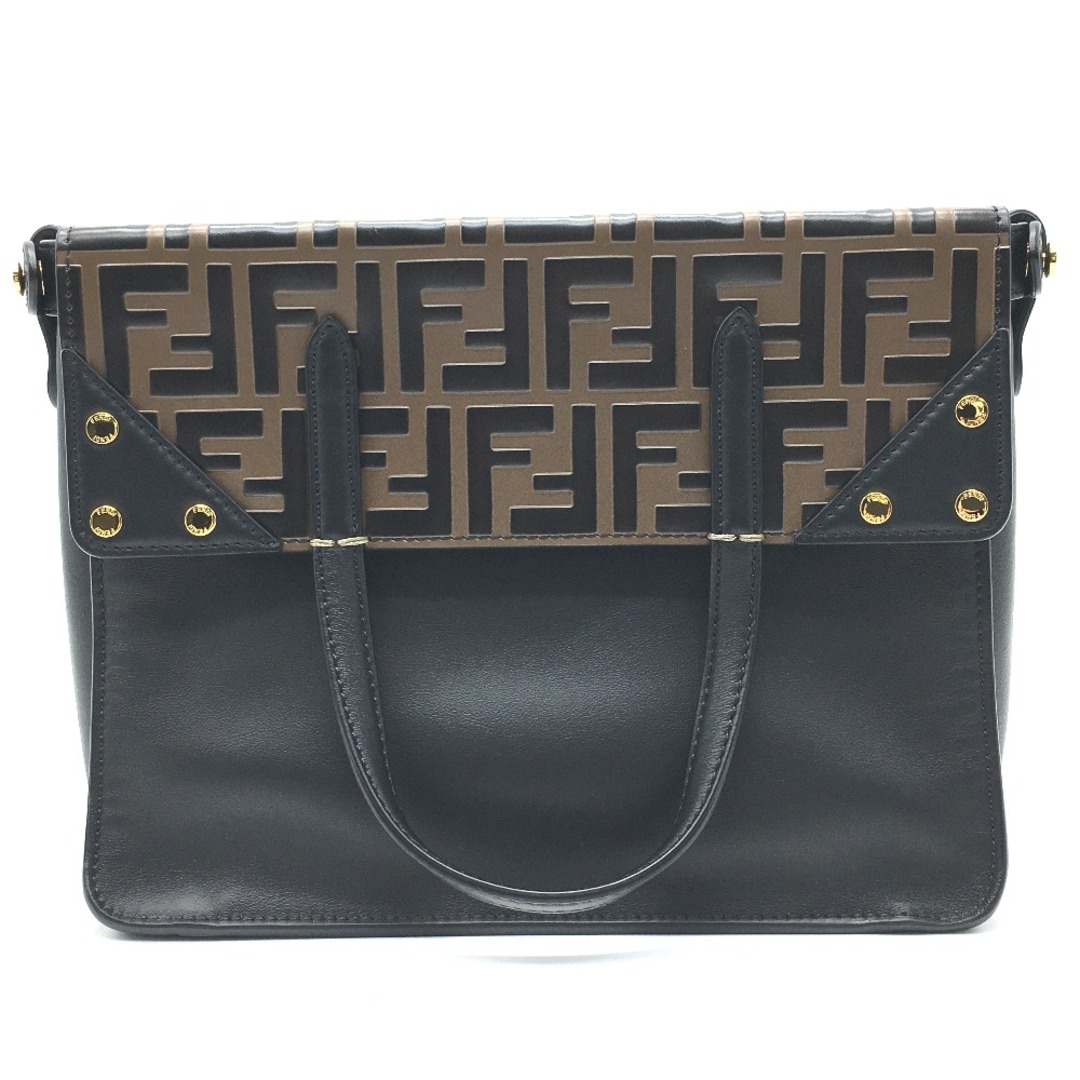 FENDI - フェンディ FENDI フリップ スモール 8BT302 FFロゴ ズッカ柄