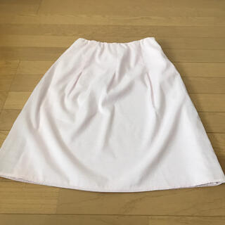 ジルスチュアート(JILLSTUART)の春らしい薄ピンク　スカート(ひざ丈スカート)