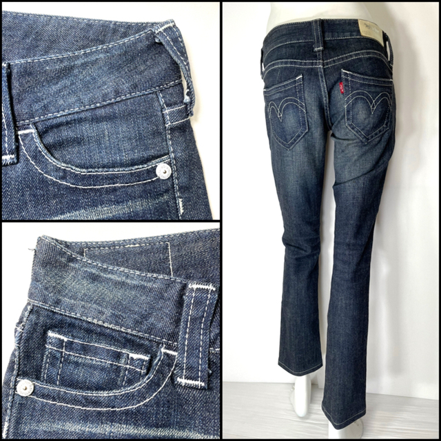 Levi's リーバイス スリムストレート ストレッチW27 Mサイズ 72cm