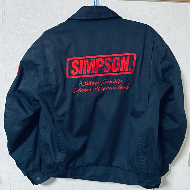 SIMPSON(シンプソン)のシンプソン　ジャケット　スウィングトップ　　ブラック メンズのジャケット/アウター(ライダースジャケット)の商品写真