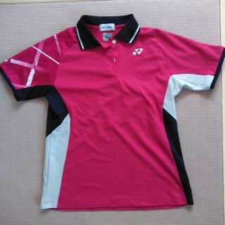 ヨネックス(YONEX)のYONEX ポロシャツ ピンク Mサイズ(ウェア)