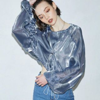 juemi leaf shirt ブラウン 美品 レア 値下げ