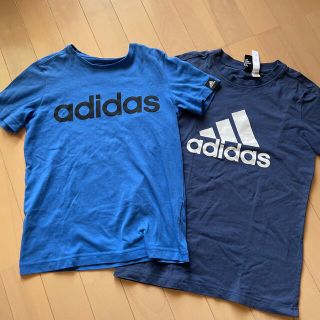 アディダス(adidas)のadidas半袖　2枚セット(Tシャツ/カットソー)