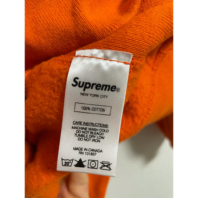 supreme パーカー　フーディー　foodie crew neck 1